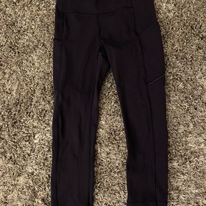 navy lululemon leggings